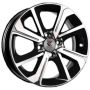 Легковой диск RepliKey R139 6x15 4x100 ET46 54,1 BK/FP